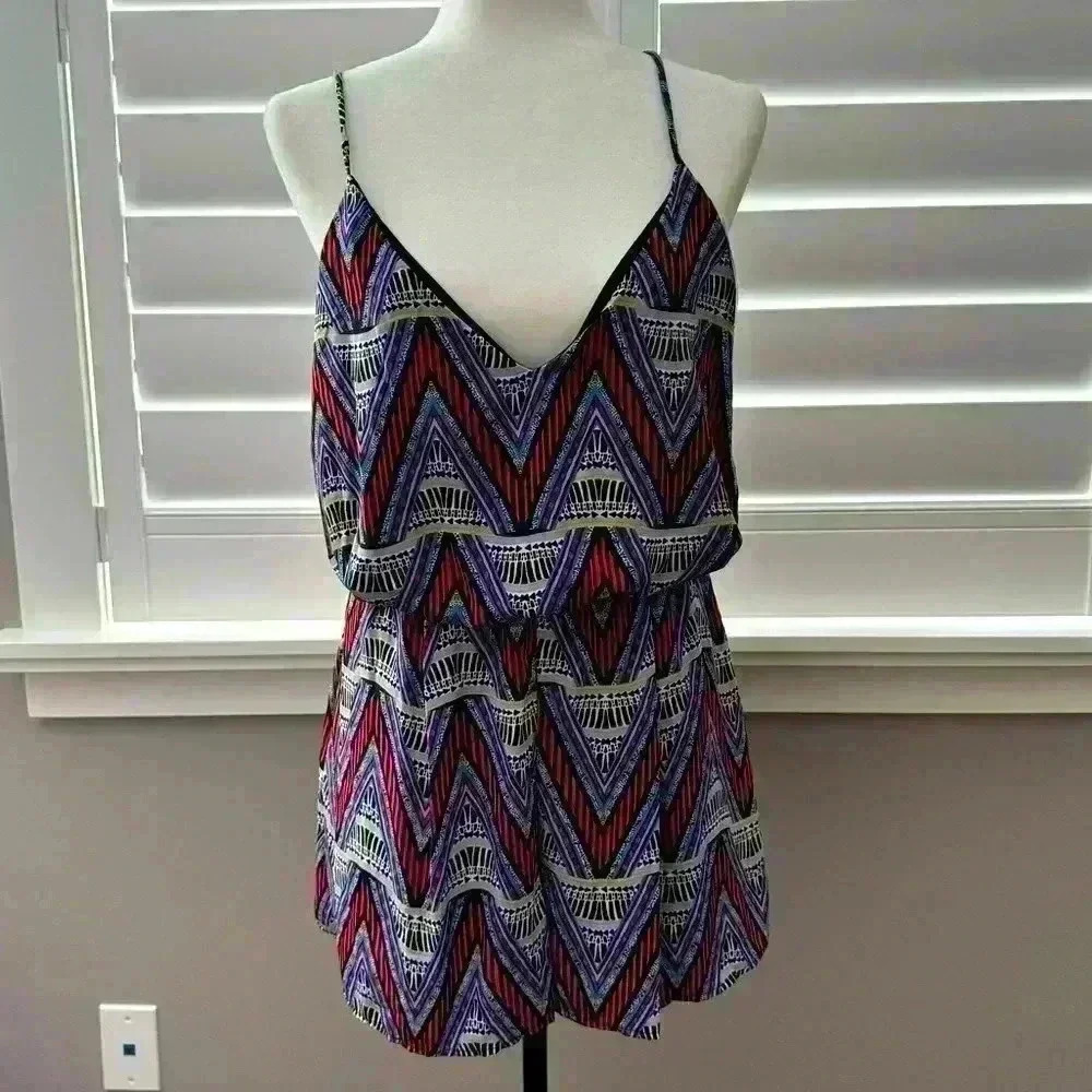 Tribal Patterned Romper - Picture 1 of 4